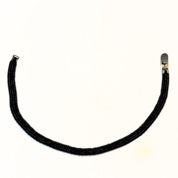 Vintage Silver Stretch Belt with Clasp One Size - Picture 5 of 5